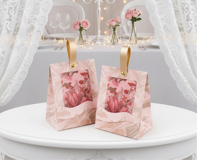 Boîte Cadeau Mariage « Élégance Florale »