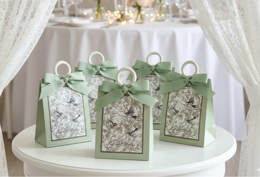 Boîte Cadeau Mariage « Élégance Florale »