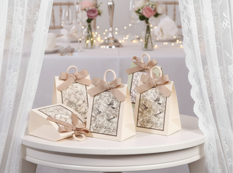 Boîte Cadeau Mariage « Élégance Florale »