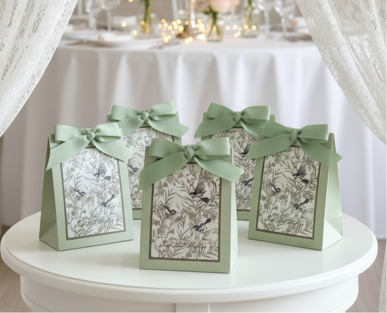 Boîte Cadeau Mariage « Élégance Florale »