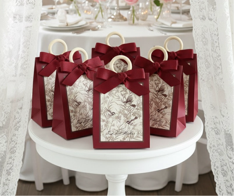 Boîte Cadeau Mariage « Élégance Florale »