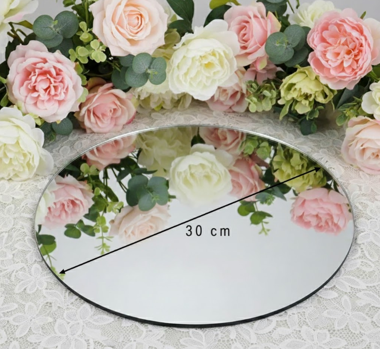 Plateau Miroir Alliances en Acrylique