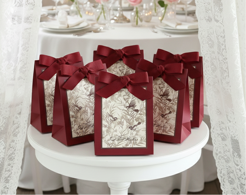 Boîte Cadeau Mariage « Élégance Florale »