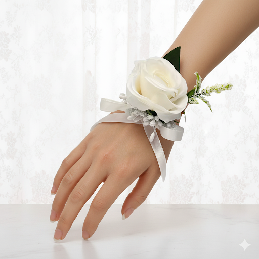 Bouquet Lina - Bracelet demoiselle d’honneur