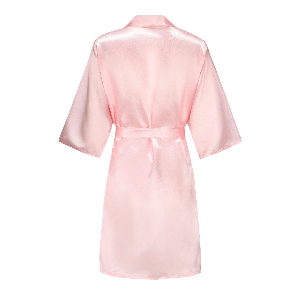 Peignoir Mariée/Demoiselle d'honneur Satin