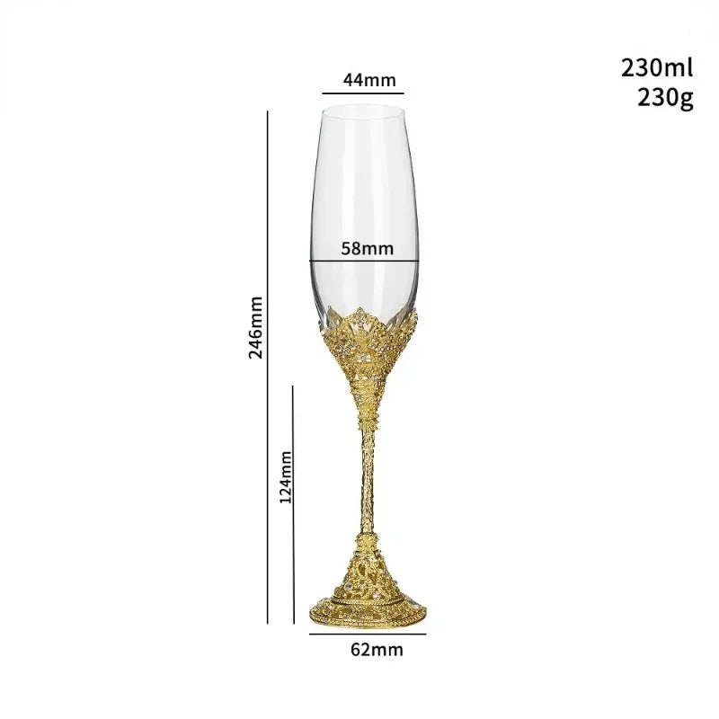 Flûte Luxe Léger - Strass